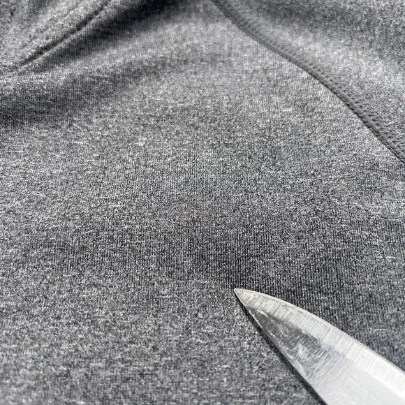 Hylete Jacket Extra Large Gray Hoodie Full Zip Athletic Workout Gym Pocket Mens - Picture 7 of 16